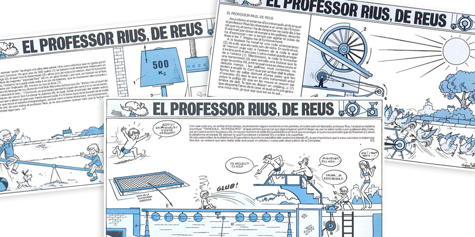 El profesor Rius, de Reus, la versión mediterránea del célebre Franz de Copenhaguen