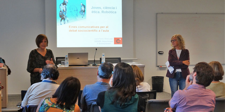 L’impacte sociolaboral de la robòtica protagonitza la segona edició del programa “Joves, ciència i ètica”