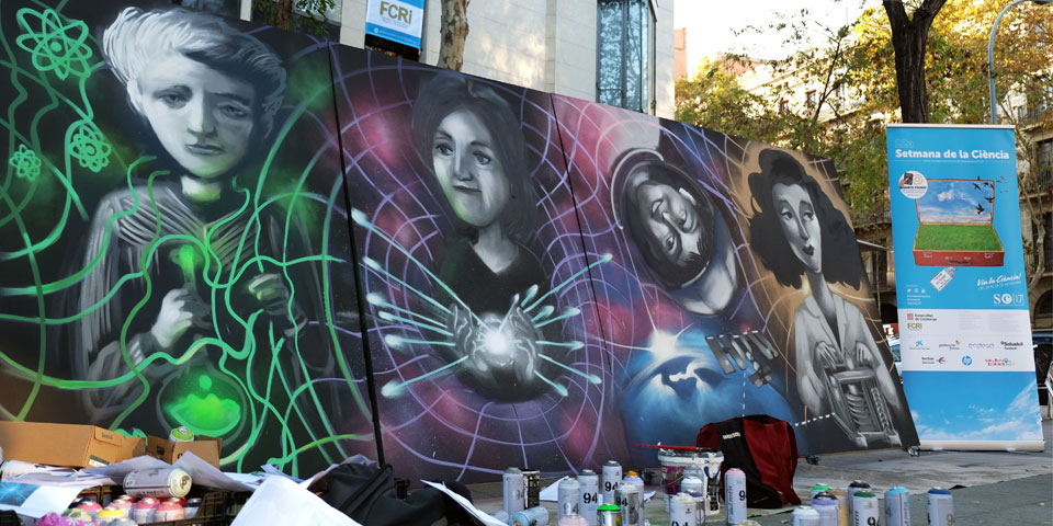 Grafits urbans – Dones pioneres en ciència i tecnologia