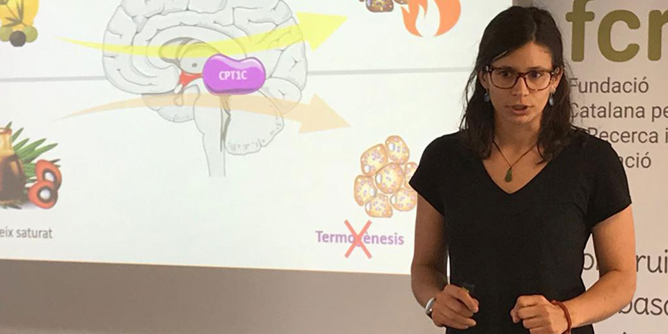 Anna Fosch, doctoranda de la UIC, guanyadora de la tercera edició del concurs «Presenta la teva tesi en 4 minuts”