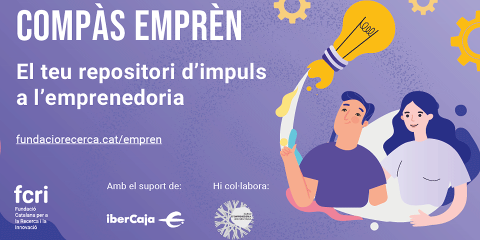 L’FCRI crea un repositori amb tots els recursos sobre ajuts i inversió per a joves emprenedors i empreses cientificotecnològiques de nova creació