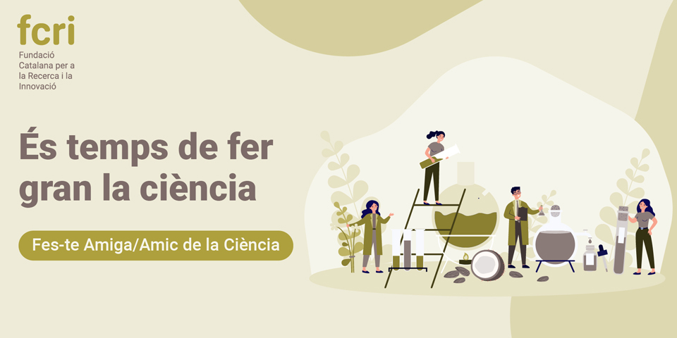 “Amics i Amigues de la Ciència”, un nou espai de l’FCRI per a persones compromeses a popularitzar la ciència i la recerca