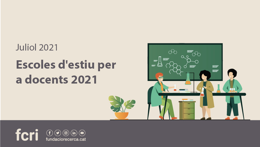 S’inicien al juliol les Escoles d’Estiu 2021 de l’FCRI per a docents