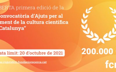 Convocatòria d’una línia d’ajuts a la disseminació científica en català per a joves influencers en xarxes socials, comunicadors consolidats i propostes inèdites