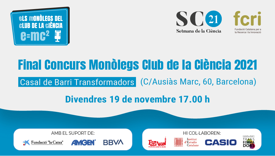 Humor en català en una nova final dels Monòlegs del Club de la Ciència