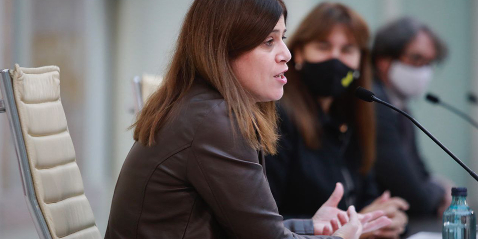 Consellera Geis: «L’emergència climàtica i la transició energètica seran temes prioritaris de la recerca en els pròxims anys»