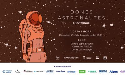 L’astrofísica i divulgadora francesa Fatoumata Kébé participa a la jornada sobre viatges a Mart “Dones Astronautes” davant 128 nens i nenes a Castellterçol