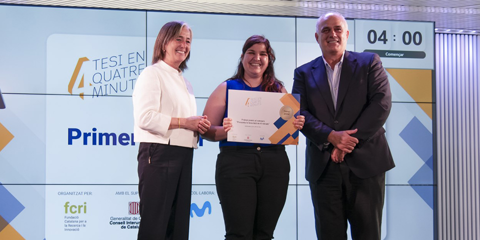 La UAB guanya la cinquena edició del concurs “Presenta la teva tesi en 4 minuts”