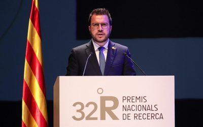 President Aragonès: «La recerca és una aposta estratègica pel país pel seu potencial transformador»