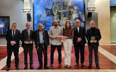 El conseller Nadal lliura els primers Premis Joan Roget a la transferència de coneixement: «Hem de fer el salt de la recerca pura a la recerca aplicada»