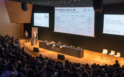 Jornada de conclusions del Programa Joves, Ciència i Ètica, curs 2022-2023, dedicada a la genètica i la bioètica