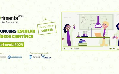Oberta la inscripció al concurs escolar de vídeos científics X(p)rimenta 2023!