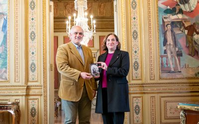 Barcelona ha rebut avui la distinció com a “Ciutat Einstein”, lliurada per la Fundació Catalana per a la Recerca i la Innovació