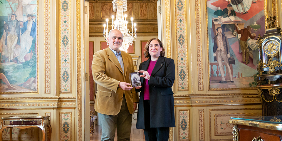 Barcelona ha rebut avui la distinció com a “Ciutat Einstein”, lliurada per la Fundació Catalana per a la Recerca i la Innovació
