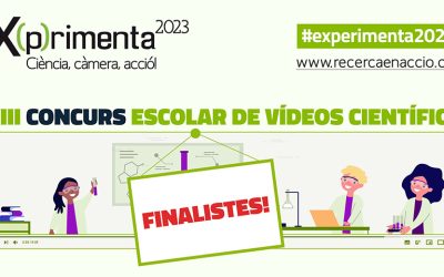 33 vídeos escolars sobre experiments científic passen a la final del concurs X(p)rimenta en una edició rècord de participació