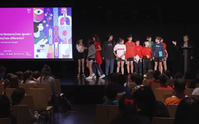 El programa Petits Talents Científics a la Garrotxa aplega més de 250 alumnes i 20 docents de sis centres educatius de la comarca al Fòrum d’Experiències 2023