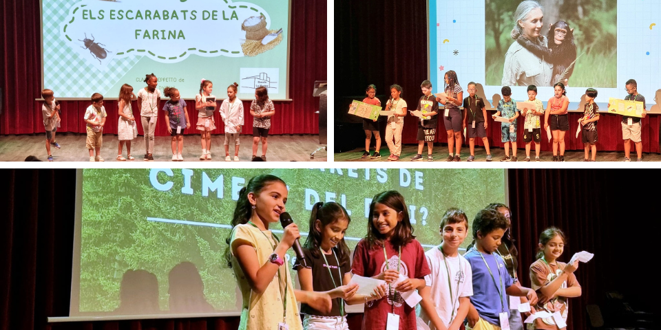 Els petits talents científics de L’Hospitalet exposen els seus treballs