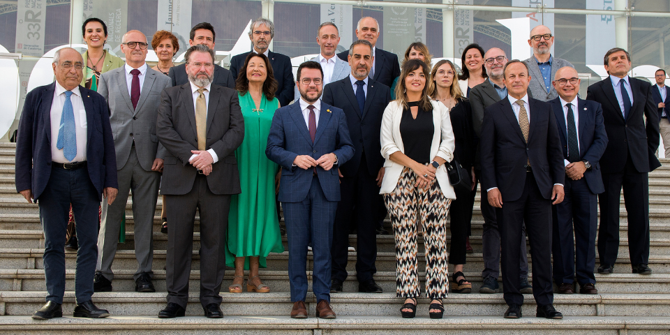 President Aragonès: “Apostar per la recerca i la innovació és apostar pel que ha fet de Catalunya la nació que és avui”