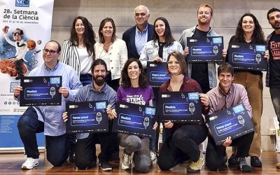 El veterinari Àlex Bach guanya el “Concurs de Monòlegs del Club de la Ciència”, celebrat avui a la UdL en el marc de la Setmana de la Ciència