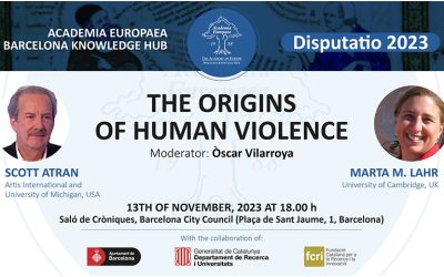 L’origen de la violència centra la Disputatio de Barcelona 2023, debat acadèmic anual organitzat per l’AE-BKH i l’Ajuntament