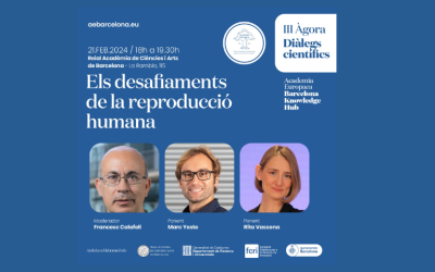 Els desafiaments de la reproducció humana obren la temporada 2024 de l’espai de diàleg científic per al públic general Àgora, organitzat de l’AE-BKH
