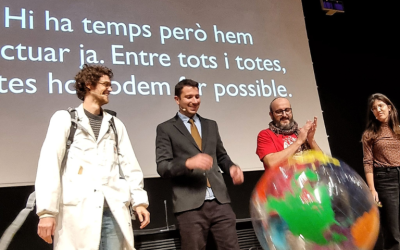 L’alumnat de Joves, Ciència i Ètica advoca per l’economia circular i polítiques internacionals més efectives i millor finançades contra l’emergència climàtica