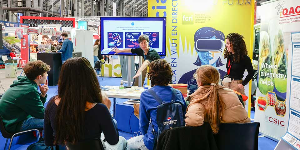 EspaiCiència, una experiència immersiva en el món de la recerca per fomentar les vocacions en l’àmbit STEAM