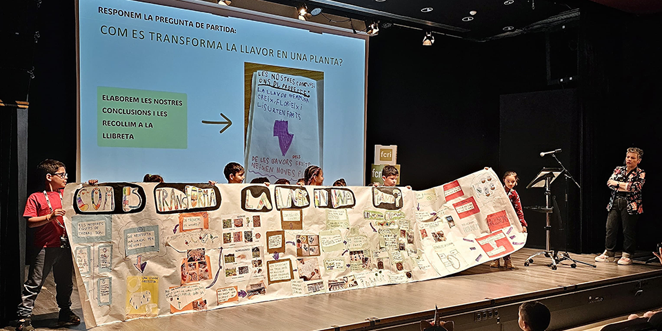 Els petits talents científics de L’Hospitalet exposen els seus treballs de recerca sobre les plantes