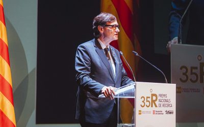 President Salvador Illa: “Catalunya estarà sempre al costat de la ciència”