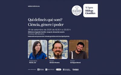 El paper de la ciència en la definició del gènere i el sexe centrarà el debat de l’onzena Àgora de l’Academia Europaea – Barcelona Knowledge Hub