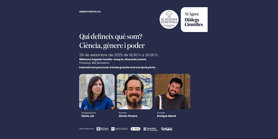 El paper de la ciència en la definició del gènere i el sexe centrarà el debat de l’onzena Àgora de l’Academia Europaea – Barcelona Knowledge Hub