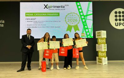 Tres escoles d’Igualada, Girona i Tarragona guanyen el concurs X(p)rimenta 2026 d’experiments científics en vídeo