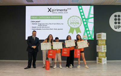 Tres escoles d’Igualada, Girona i Tarragona guanyen el concurs X(p)rimenta 2026 d’experiments científics en vídeo